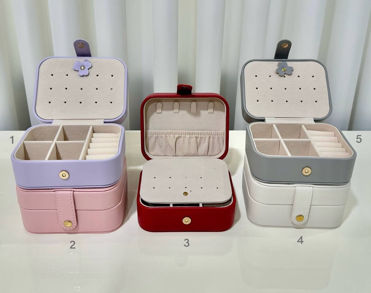 جعبه‌ی لوکس نظم دهنده جواهرات