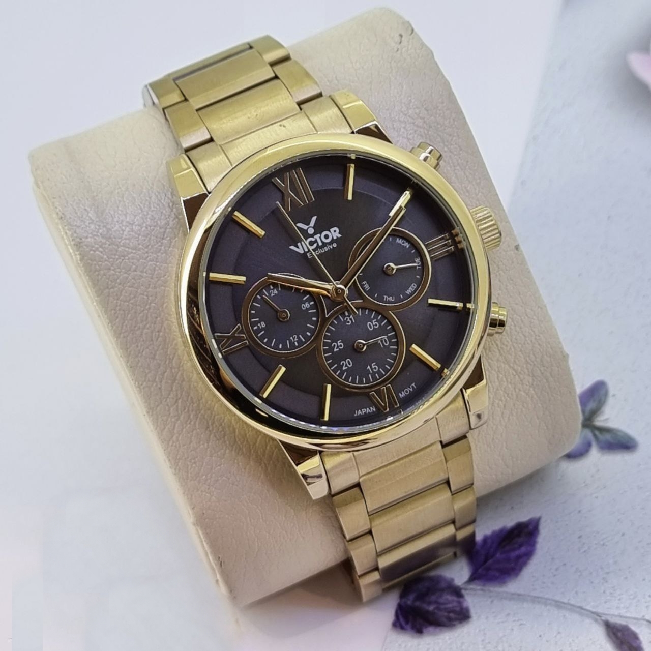 ساعت مچی مردانه VICTOR؛ ترکیب هنر کلاسیک و مهندسی دقیق ژاپنی