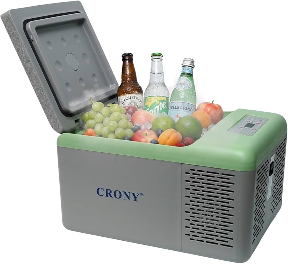 یخچال پرتابل کمپرسوری خودرو Crony Model C9 | خنک‌کننده حرفه‌ای کمپینگ 9 لیتری