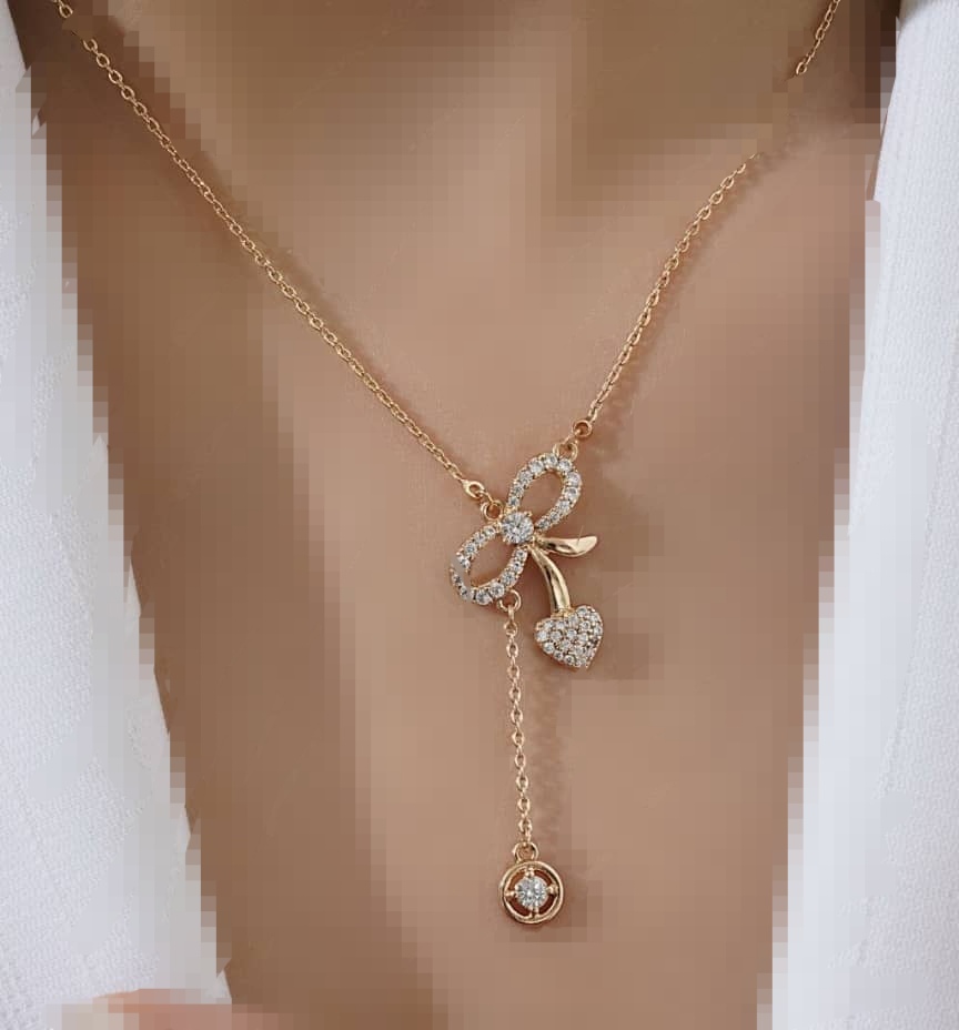 گردنبند زنانه شیک برند ژوپینگ